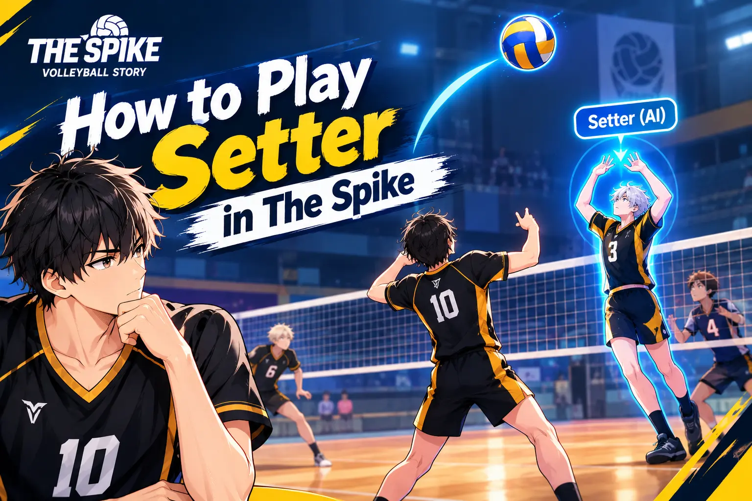 How to play Setter in The Spike