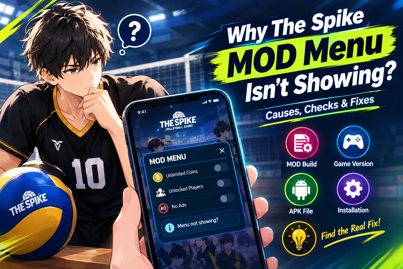 The Spike Volleyball MOD APK