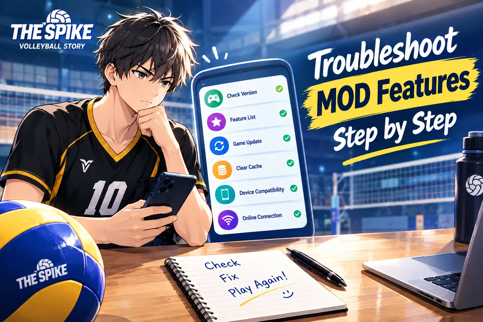 Troubleshooting The Spike MOD features