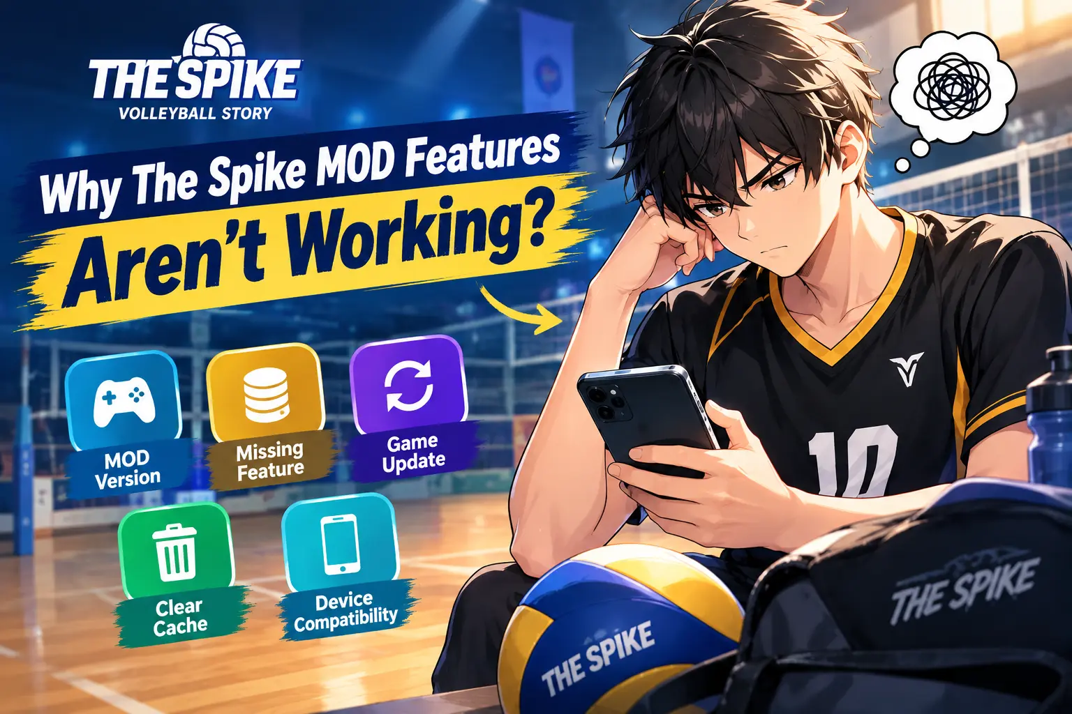 Why The Spike MOD features are not working